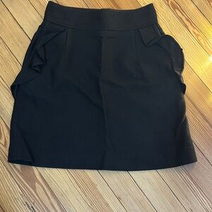 Sandro Black Mini Skirt